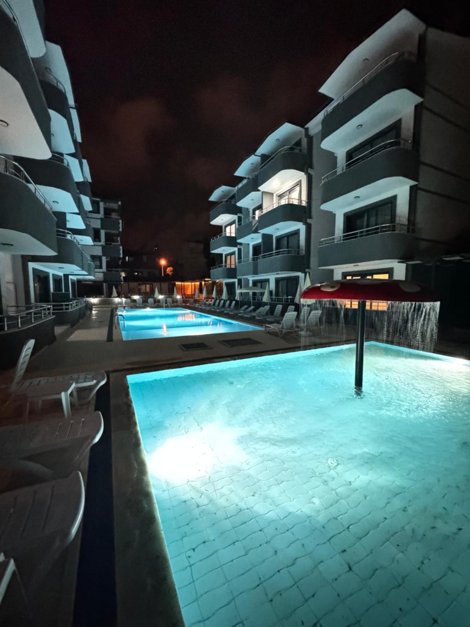 Apartment Blue House Side